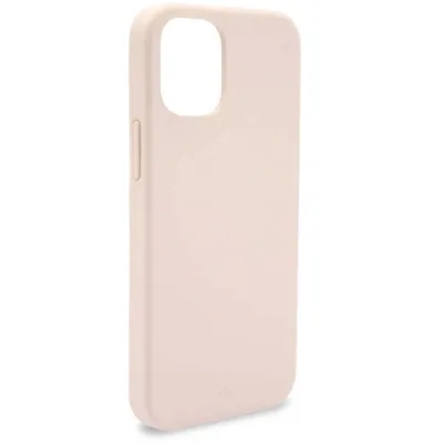A pink iPhone case shown from a side-angle.