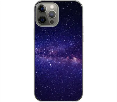 Produktbild von König Design Hülle kompatibel mit Apple iPhone 14 Plus Kunststoff Soft Handyhülle - Handy Case Sternenhimmel