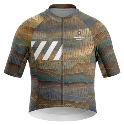 Produktbild von VeloNuts Herren Radtrikot, Terrain Blocks, Desert Contour, XS
