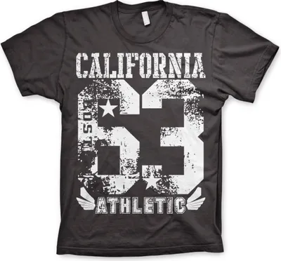 Produktbild von California 63 Athletic T-Shirt - XX-Large - Dark-Grey