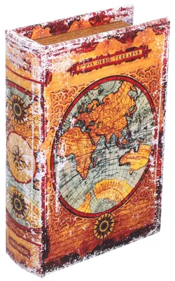 Image de Boîte rétro en forme de livre avec compartiment secret, 19 x 13 x 5 cm, boîte de rangement en bois pour bijoux et objets de valeur, boîte décorative vintage en forme de livre pour la maison.