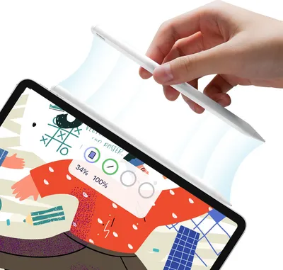 Image de Baseus Smooth Writing 2 Overseas Edition Stylet à pointe active pour Ipad avec pointe remplaçable - Blanc