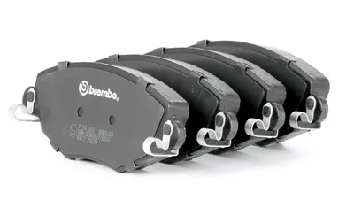 Image de Jeu de garnitures de frein Brembo, frein à disque essieu avant P 24 060