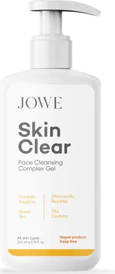 Image de Jowe Skin Clear Face Cleansing Gel, Gel nettoyant - 200 ml