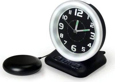 Produktbild von Geemarc Wake'n Shake Vintage - Analoger Vibrationswecker, lauter Alarm
