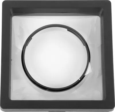 Produktbild von Objektivdekorationsringkappe für GR3X HDF-Kamerazubehör, Aluminiumlegierung, einfache Installation, Schwarz