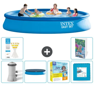 Obrázek produktu pro Kruhový bazén Easy Set – 457 × 84 cm – 7dílný S276