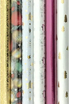 Obrázek produktu pro Christmasworld balicí papír - vánoční papír na Vánoce K436 - 300 x 70 cm - 6 rolí