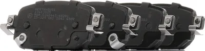 Produktbild von HERTH+BUSS JAKOPARTS Bremsbeläge Satz Hinten Bremsklötze für MAZDA 3 Schrägheck (BM, BN) J3613025