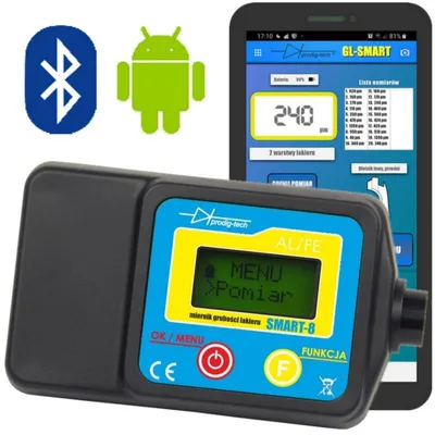 Zdjęcie produktu dla Miernik Grubości Lakieru Gl-Smart-8