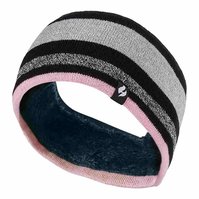 Produktbild von Heat Holders Damen Thermo Winter Stirnband mit Fleece Innen Stricken