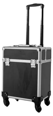 Image de Elzusha - Valise de rangement cosmétique avec compartiment pliable
