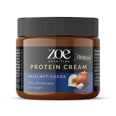 Image de zoe Crème protéinée, 200 g - Noisette Cacao