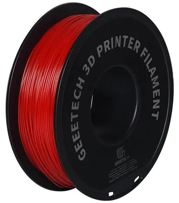 Obrázek produktu pro Filament pro 3D tiskárny – PETG 1,75 mm – cívka 1 kg – vakuově balené – 1 role – červená