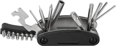 Produktbild von 20 in 1 Fahrrad Multitool Professional Tragbares integriertes Entwurfsreparaturwerkzeug für Notarterwartungs -Campingreisen Schwarz