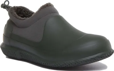 Produktbild von Hunter Orig ale Sherpa Schuhe mit niedriger Spitze und Isolierung für Frauen der Olive – undefined / Olive