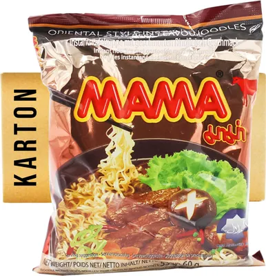 Produktbild von Mama Instantnudel Stew Rind Geschmack 30x60g