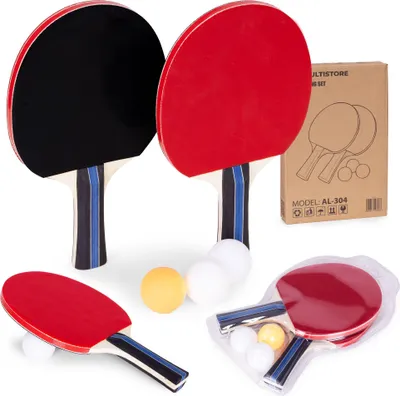 Immagine prodotto di Set da ping pong con 2 racchette e 3 palline
