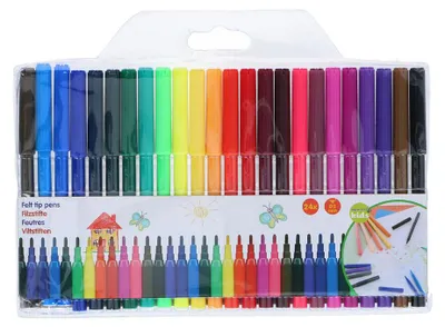 Zdjęcie produktu dla Topwrite - Zestaw mazaków / pisaków / flamastrów 24 szt.