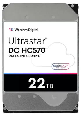 Produktbild von 22TB WD Ultrastar DH HC570 7200 RPM 512MB