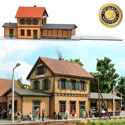 Produktbild von Busch 1468 - 1/87 / H0 Bahnhof »Kupferzell« - Neu