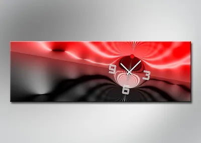 Immagine prodotto di 4286 Orologio da parete di design Dixtime, orologi da parete, orologio moderno da salotto 35cm x 100cm