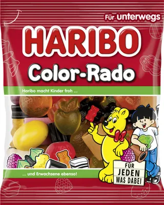 Immagine prodotto di HARIBO Fruchtgummi Color-Rado 389164 100g