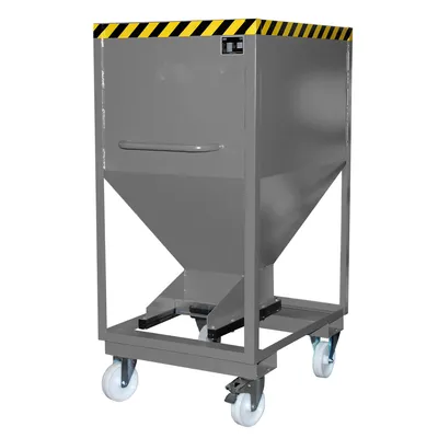Produktbild von Bauer Silobehälter SRE-D 600, lackiert, Mausgrau