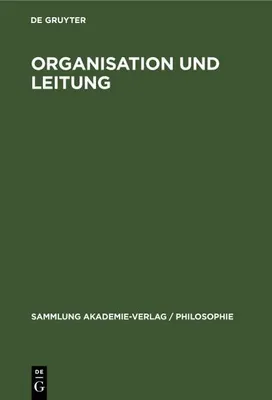 Produktbild von Organisation und Leitung