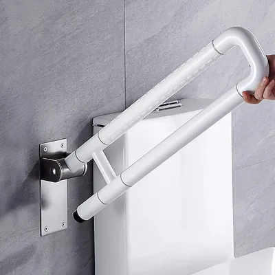 Obrázok produktu pre RVS (nerezová oceľ) podpera na madlá pre kúpeľňu a toaletu