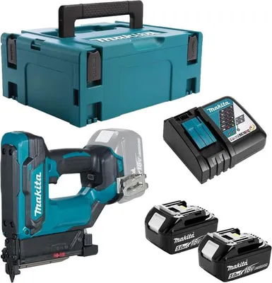 Image de Cloueur de finition 18V LXT 35 mm - MAKITA - avec 2 batteries 18V 5.0Ah, chargeur, MakPac - DPT353RTJ