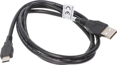 Produktbild von AccuCell Datenkabel - 3A USB Type C (USB-C) Stecker auf USB A (USB-A 2.0) Stecker - 1,0m