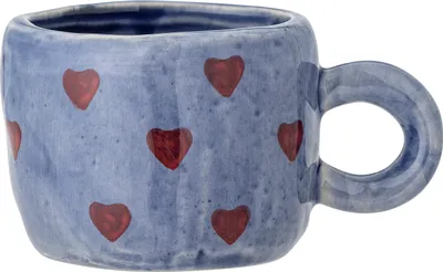 Produktbild von Bloomingville Nini Tasse, Blue, Steingut