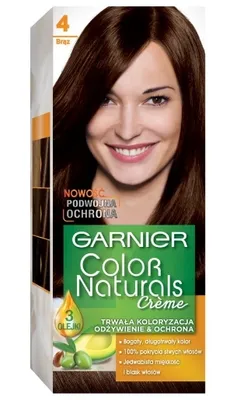 Obrázek produktu pro Garnier Color Naturals Hnědá Barva na Vlasy, Odstín 4