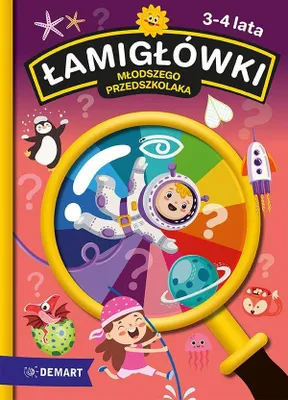 Produktbild von Rätsel für jüngere Vorschulkinder. Alter 3-4 Jahre. Kinderbuch. Demart
