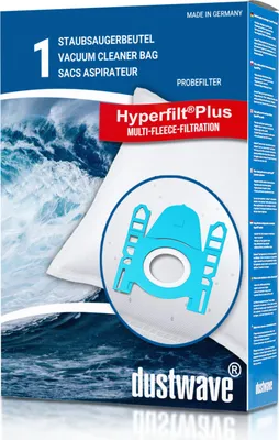 Produktbild von Dustwave®  1 Staubsaugerbeutel für Baur 340.171 / 340-171 -  hocheffizient mit Hygieneverschluss -   Germany