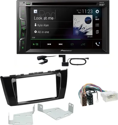 Produktbild von Pioneer AVH-A3200DAB USB Digitalradio MP3 Einbauset für Mitsubishi Space Star