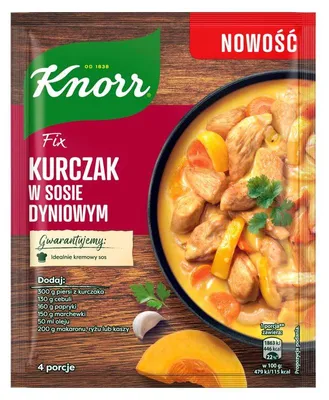 Obrázek produktu pro Knorr Fix Kurczak w Sosie Dyniowym 49 g