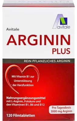 Obrázok produktu pre Arginín Plus vitamín B1+B6+B12+kyselina listová Filmtabl. 120 ks