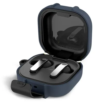 Immagine prodotto di Custodia protettiva Tech-Protect Slim Hook per Samsung Galaxy Buds 4 / 4 Pro, blu