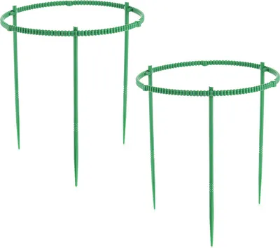 Produktbild von Pflanzenstützkäfig, Gartenring, Pflanzenstützrahmen, kleine Pflanzenkäfige für Tomatenspalier, Kletterpflanzen, Blumen