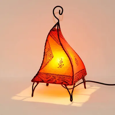 Produktbild von Tischlampe - Hennalampe Fatuta Orange