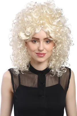 Produktbild von WIG ME UP Perücke Locken 70er Hellblond Beehive 91035-ZA613-ZA88