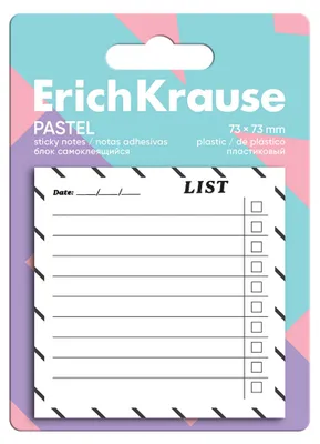 Produktbild von Haftnotizen To Do List Plastik beschriftbar & wiederablösbar 20 Blatt