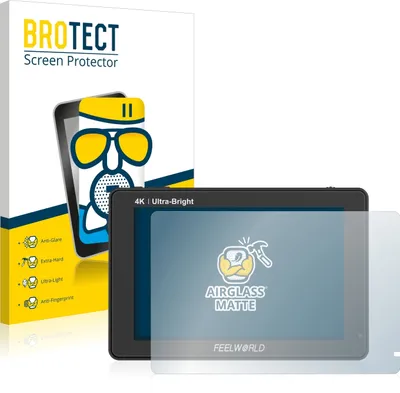 Produktbild von BROTECT Entspiegelungs Schutzglas für Feelworld LUT7 7" Schutzfolie Panzer Folie Glas Display Schutz matt