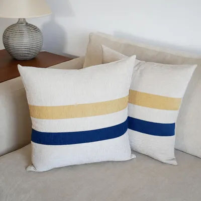 Obrázek produktu pro Elzusha – Sada dekorativních povlaků na polštáře, omyvatelná, 45 x 45 cm