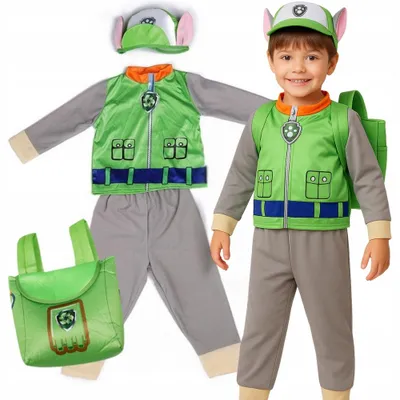 Produktbild von Hopki Paw Patrol Rocky Kinderkostüm Karneval 134/140