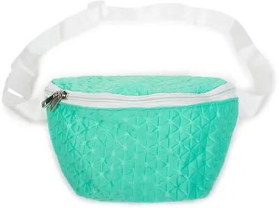 Produktbild von styleBREAKER Damen Bauchtasche geometrisches Muster geprägte Optik, Reißverschluss, Gürteltasche, Hüfttasche 02012253