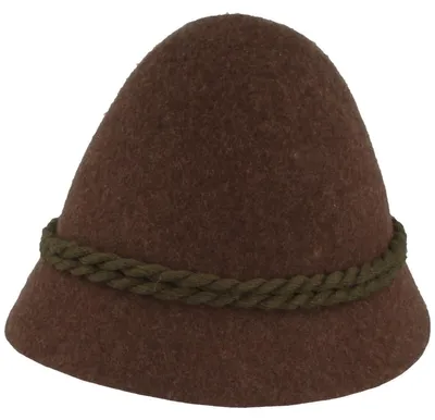 Trachtenhut Lederhosenhut von Hut-Breiter in braun