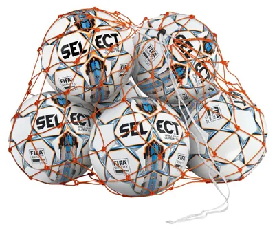 Image de Select - Sac de football, 8 ballons, filet PP4834 (taille unique) (orange)